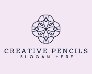 Floral Flower Pattern logo design