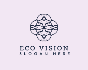 Floral Flower Pattern logo design