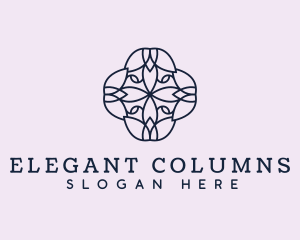 Floral Flower Pattern logo design