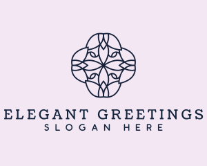 Floral Flower Pattern logo design