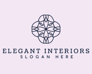 Floral Flower Pattern logo design