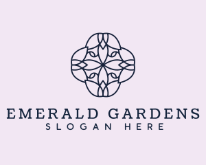 Floral Flower Pattern logo design