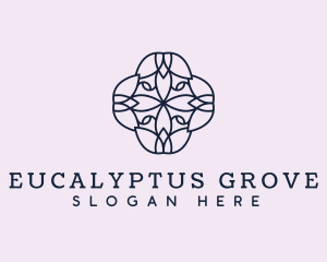 Floral Flower Pattern logo design