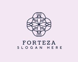 Floral Flower Pattern logo design