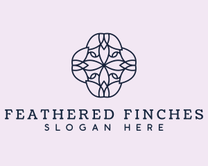 Floral Flower Pattern logo design