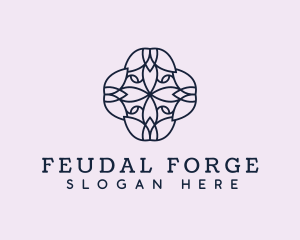 Floral Flower Pattern logo design