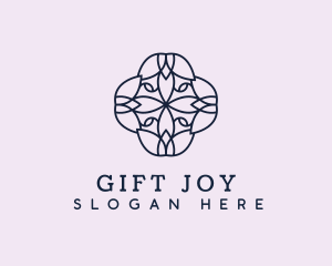 Floral Flower Pattern logo design