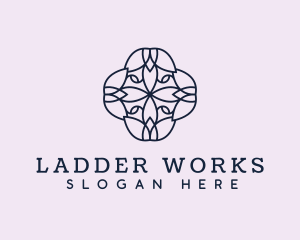 Floral Flower Pattern logo design