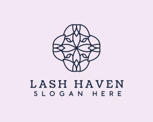 Floral Flower Pattern logo design