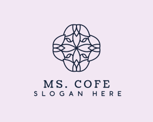 Floral Flower Pattern logo design