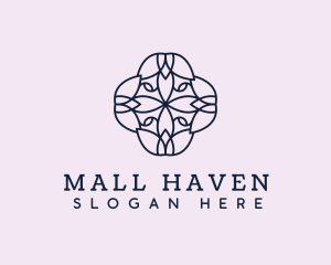 Floral Flower Pattern logo design