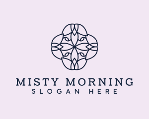 Floral Flower Pattern logo design