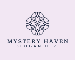 Floral Flower Pattern logo design