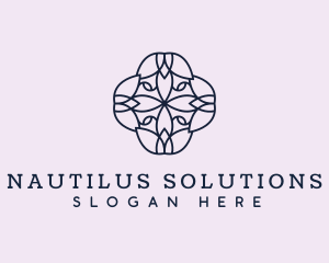 Floral Flower Pattern logo design