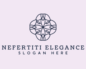 Floral Flower Pattern logo design