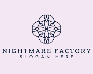 Floral Flower Pattern logo design