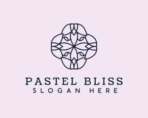 Floral Flower Pattern logo design