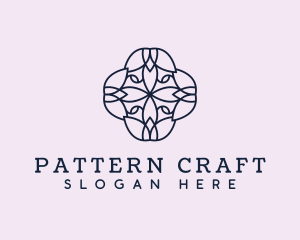 Floral Flower Pattern logo design