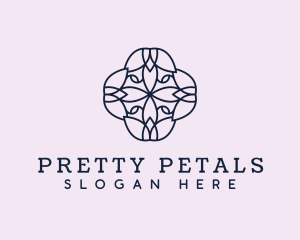 Floral Flower Pattern logo design