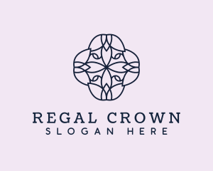 Floral Flower Pattern logo design