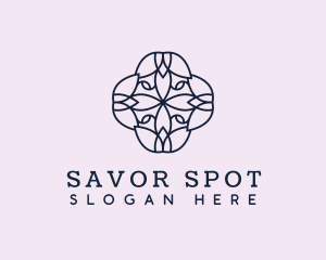 Floral Flower Pattern logo design