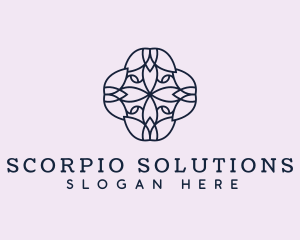 Floral Flower Pattern logo design