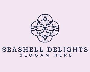 Floral Flower Pattern logo design