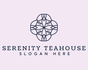 Floral Flower Pattern logo design