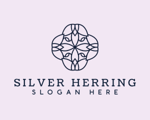 Floral Flower Pattern logo design