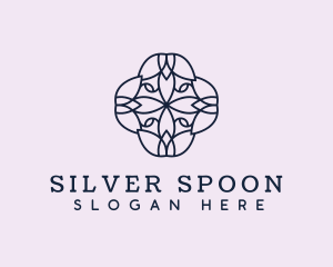 Floral Flower Pattern logo design