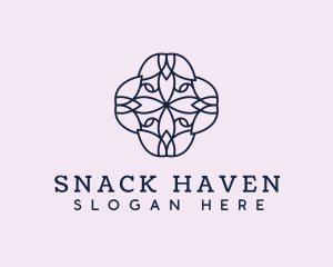 Floral Flower Pattern logo design