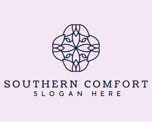 Floral Flower Pattern logo design