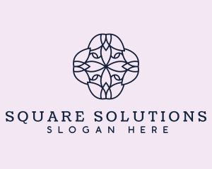 Floral Flower Pattern logo design