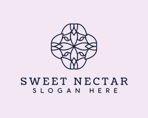 Floral Flower Pattern logo design