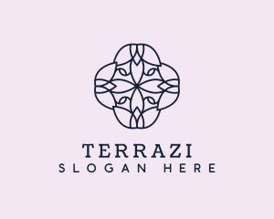 Floral Flower Pattern logo design