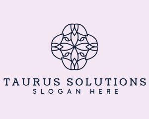 Floral Flower Pattern logo design