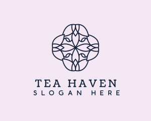 Floral Flower Pattern logo design