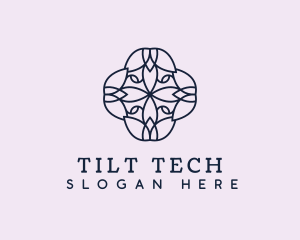 Floral Flower Pattern logo design