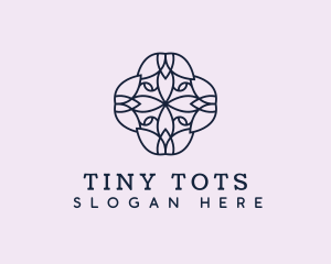 Floral Flower Pattern logo design