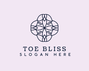 Floral Flower Pattern logo design