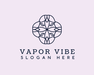 Floral Flower Pattern logo design