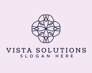 Floral Flower Pattern logo design