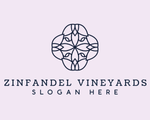 Floral Flower Pattern logo design