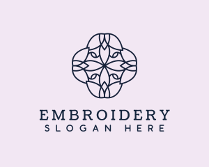 Floral Flower Pattern logo design