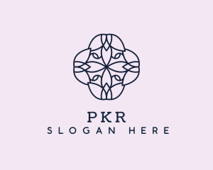 Floral Flower Pattern logo design