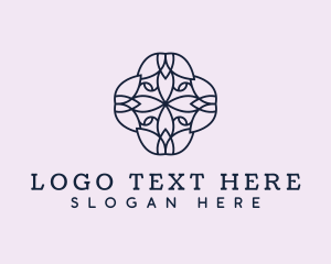 Floral Flower Pattern Logo