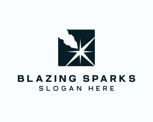 Laser Spark Machinery  logo design