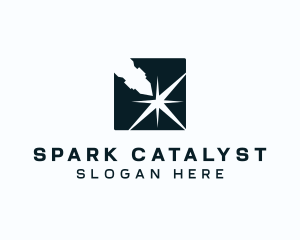 Laser Spark Machinery  logo design