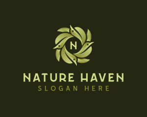 Natural Environmental Garden logo design