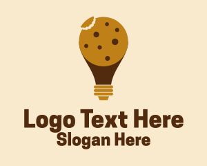 Choco Chip Cookie Idea  Logo